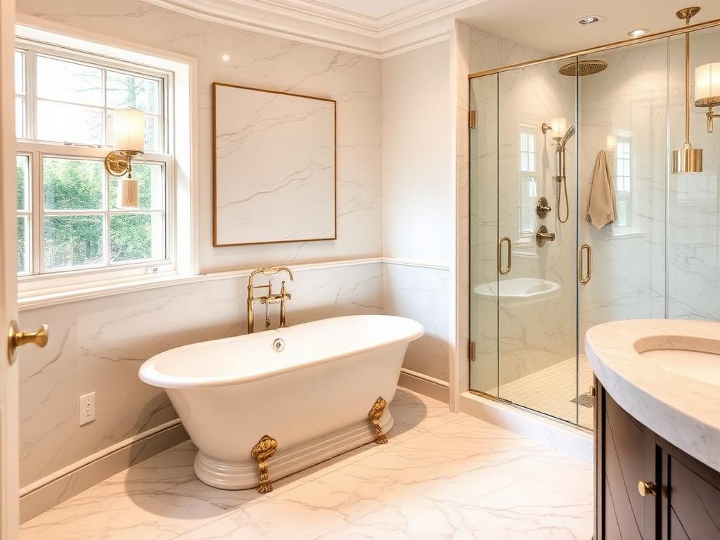Master Bath — Oakwood after