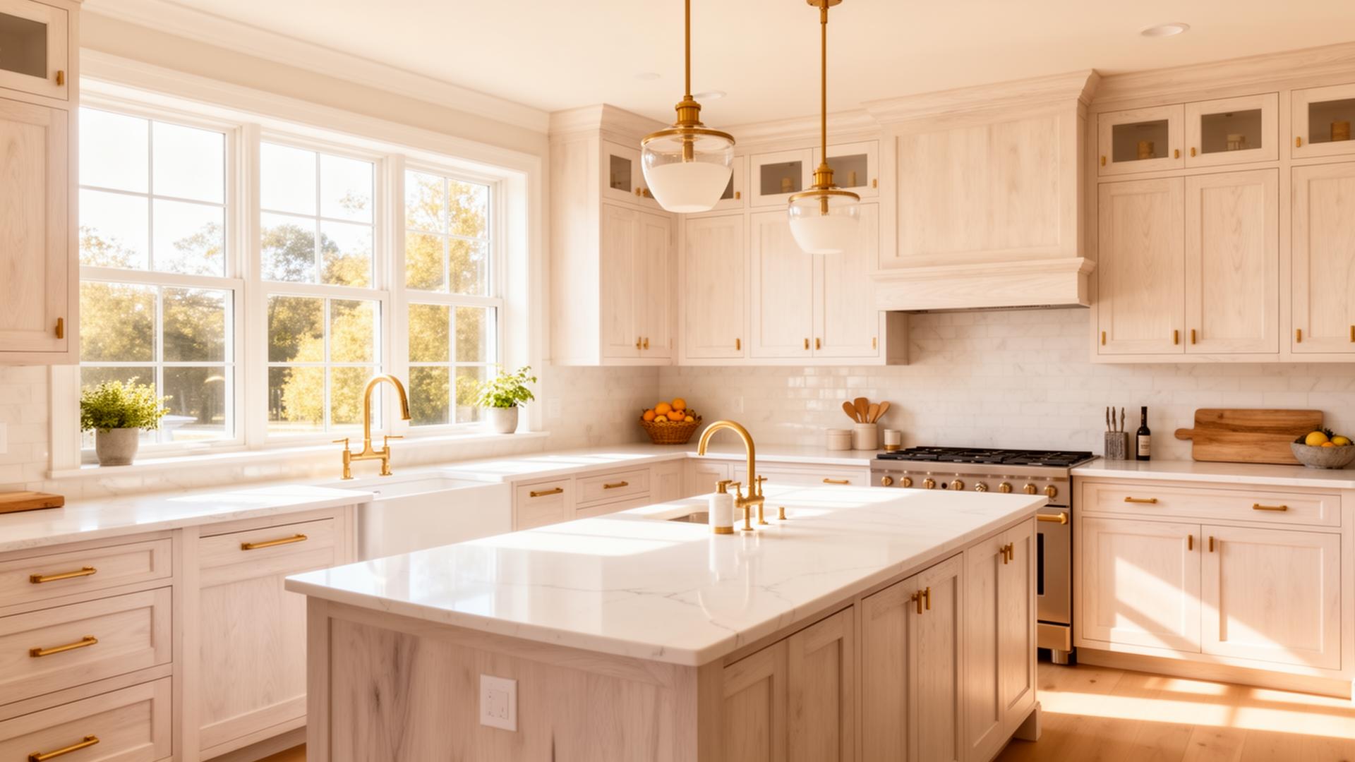 Modern walnut kitchen renovation by Furu Homes